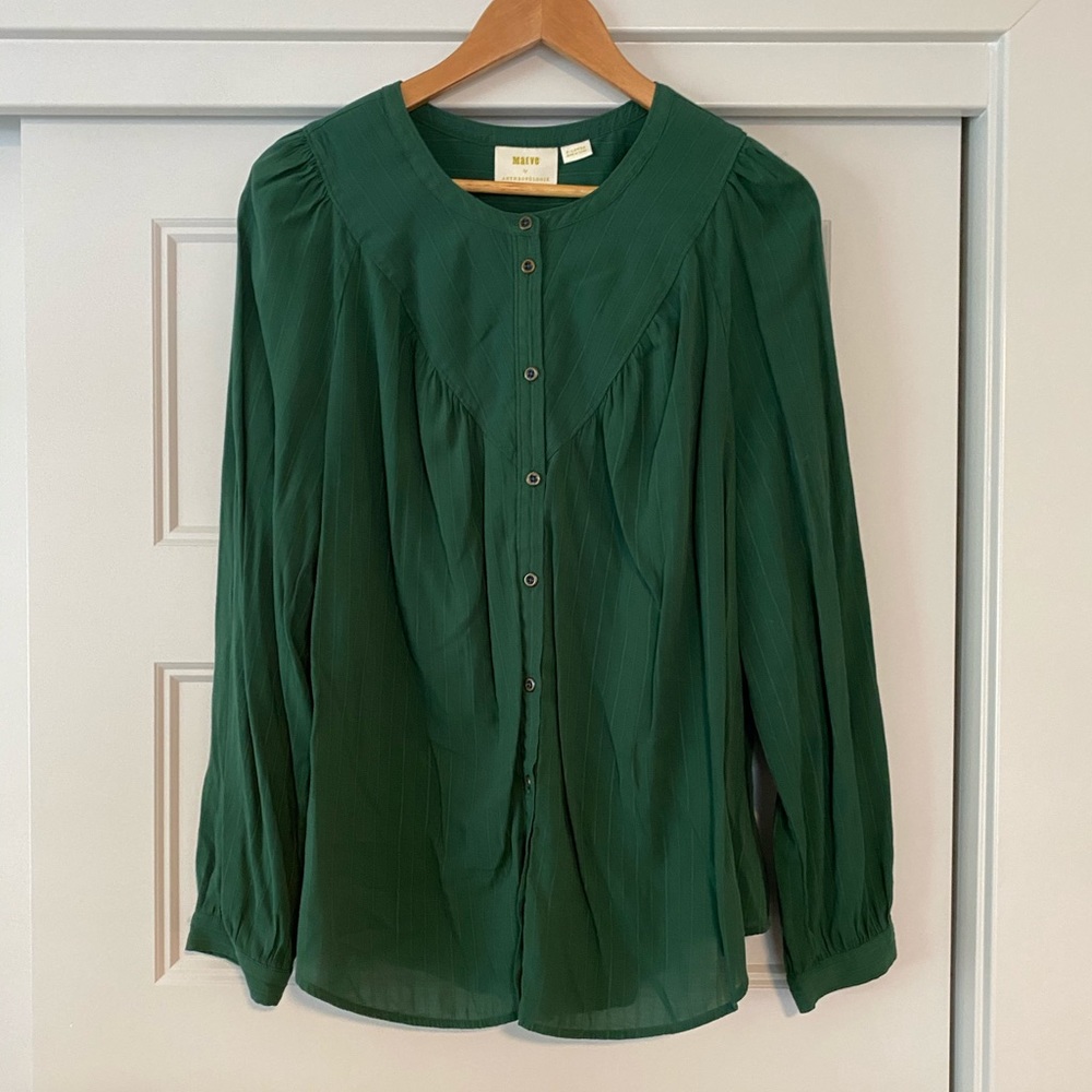 Maeve button down blouse